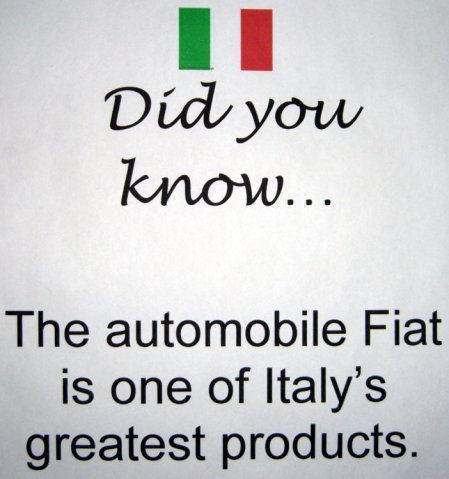 One of Italy's Greatest Products