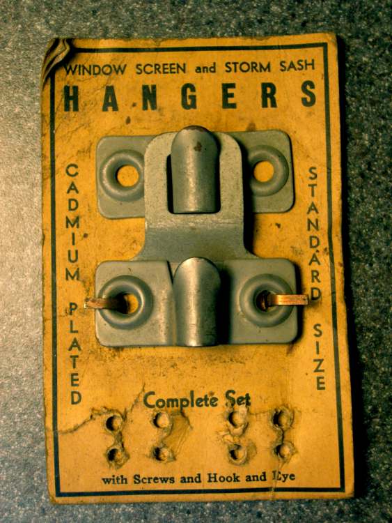 Cadmium plated hangers