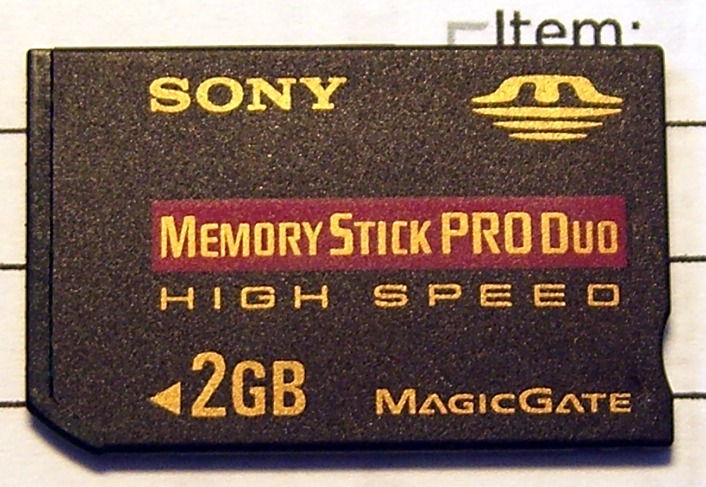 Bogus Memory Stick - Front