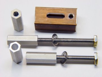 Adapted Bookshelf Extrusion and Screws