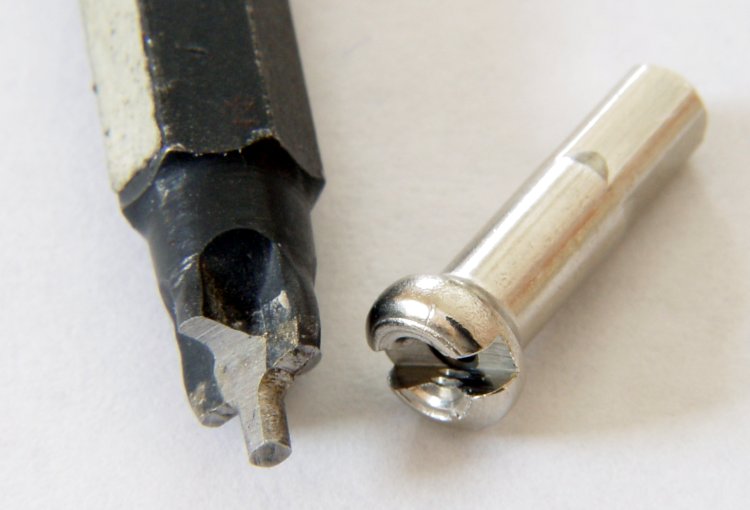 Homebrew Spoke Wrench Bit