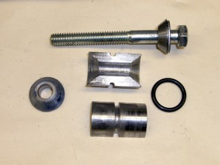 Expanding plug parts