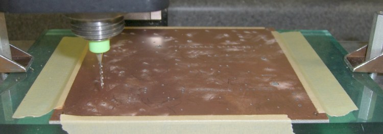 Circuit board drilling