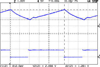 MAX4372 output and boost transistor base drive 