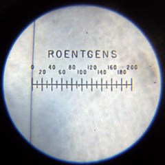 V-742 Dosimeter set to Zero