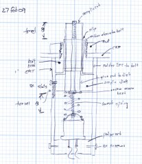 Not-quite-as-built cross section sketch