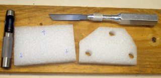 Top pad - with tools