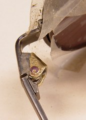 Finished hinge - bottom view