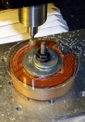 Trimming outside of acrylic lens holder