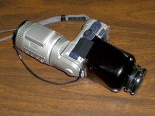 Viewer attached to camera