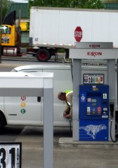 How not to refuel your truck