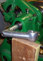 cimg3622 - Bicycle handlebar stem in spindle Bicycle handlebar stem in spindle