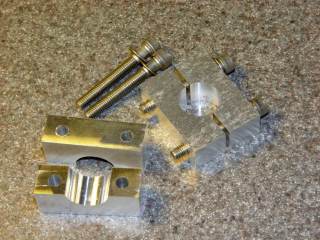 Finished seat-bar clamps