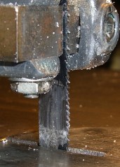 Finished joint - left side