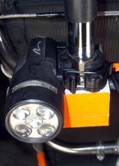 White 5-LED headlight