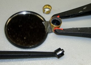 Clamping the reinforcement ring