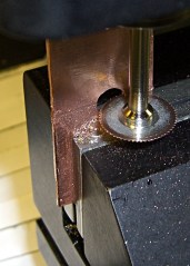 Slitting Copper Jaws