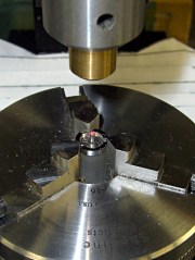 Laser Aligning to the Button Stem