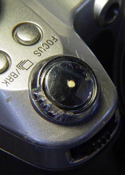 Repaired Shutter Button