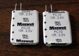 Maxwell PC10 Ultracapacitors