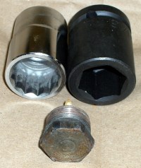 Anode rod head with sockets
