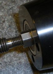 Properly adjusted nut