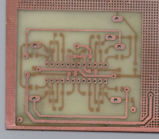 Bottom surface copper