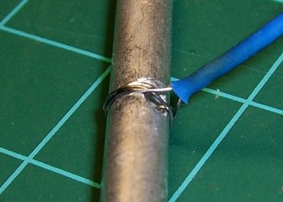 Cheese Garrotte Handle Detail