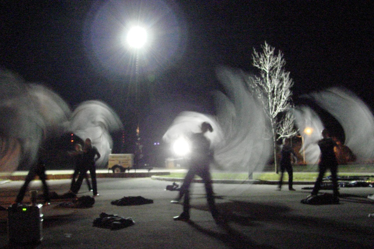 dsc04949 - Silhouetted Flags Silhouetted Flags