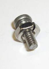 Screw in slotted nut