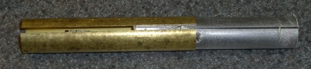 Slit tube with Wood's Metal ingot