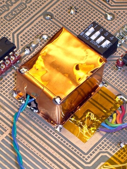 Completed shield enclosure