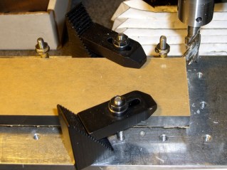 Top panel end trimming detail