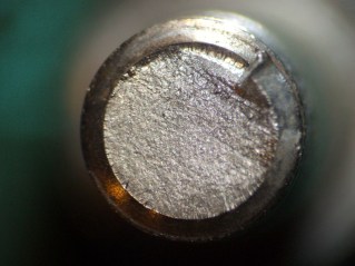 Screw fracture closeup