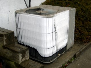 Frosted heat pump
