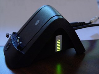Modified USB cradle with bargraph
