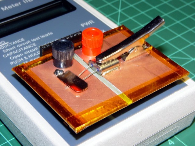 Crystal Capacitance Fixture - Detail