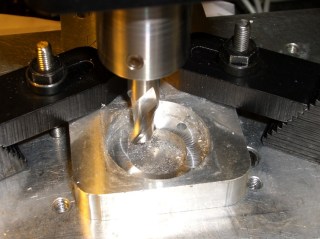 Milling top recess