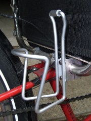 Mounted holder - side view