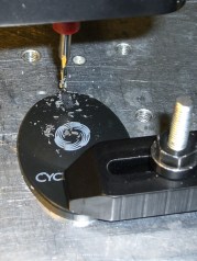 cimg4792 - Milling slot for screw Milling slot for screw
