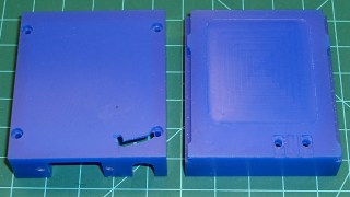 Machinable wax case - exterior
