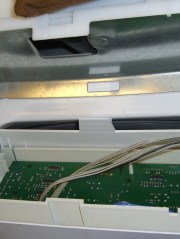 Control Panel - center latch