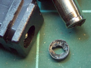 Broken tip extracted from jack