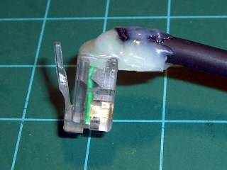 Finished connector kludge