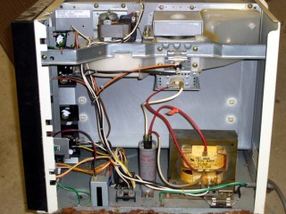 cimg1940 - Microwave oven interior Microwave oven interior