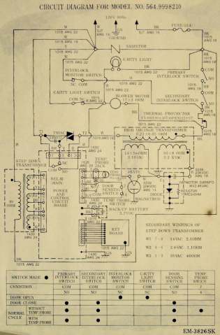 cimg1968 - Microwave Oven Schematic Microwave Oven Schematic