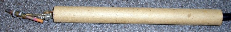 Resistance soldering electrode handle