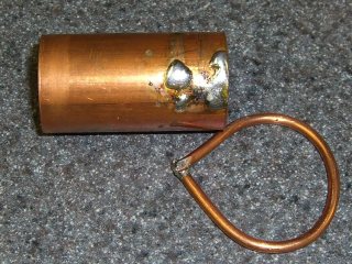 Resistance soldering test pieces