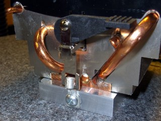 cimg5227 - Heat spreader on heatsink Heat spreader on heatsink