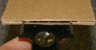 dsc05937 - Saw sheath end view Saw sheath end view